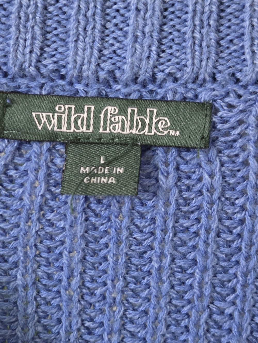 Wild Fable Cropped Rib-Knit Sweater - Picture 3 of 8